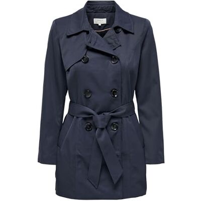 ONLY dam Jacka onlvalerie trenchcoat Otw Noos, natthimmel, 3XL ONLY dam Jacka onlvalerie trenchcoat Otw Noos, natthimmel, 3XL