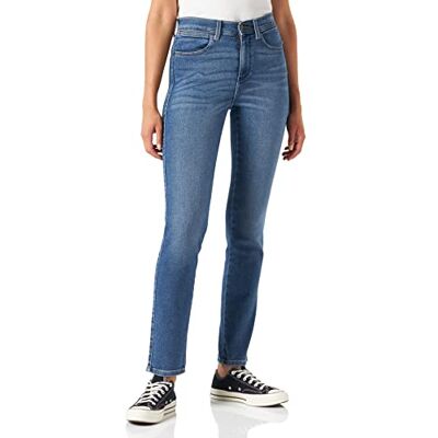 Wrangler dam smala jeans, Luftblå, 29W / 34L Wrangler dam smala jeans, Luftblå, 29W / 34L