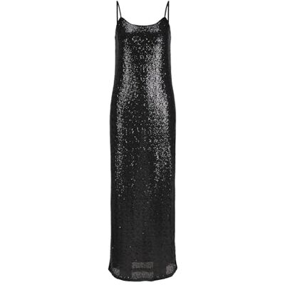 JJXX JACK&JONES JXMIA Sequin Dress WVN, svart, XS JJXX JACK&JONES JXMIA Sequin Dress WVN, svart, XS