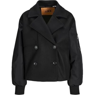 JJXX JACK&JONES Dam JXHARPER Mix Bikerjacka OTW jacka, svart, XS, svart, XS JJXX JACK&JONES Dam JXHARPER Mix Bikerjacka OTW jacka, svart, XS, svart, XS