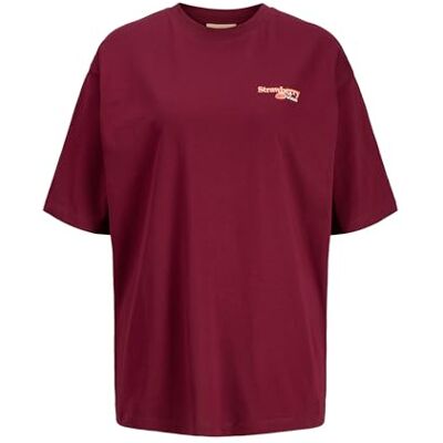 JJXX Jxsandra Loose Ss Tee JRS, Cabernet, M JJXX Jxsandra Loose Ss Tee JRS, Cabernet, M