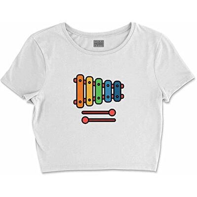 Bona Basics , Digital tryckt basic t-shirt för damer,% 100 bomull, vit, ledig, damtoppar, storlek: S, Vit, S Kort Bona Basics , Digital tryckt basic t-shirt för damer,% 100 bomull, vit, ledig, damtoppar, storlek: S, Vit, S Kort