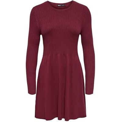 ONLY Onlalma L/S O-hals klänning KNT Noos, Tandel, M ONLY Onlalma L/S O-hals klänning KNT Noos, Tandel, M