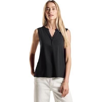 Street One Jersey-topp, svart, 38 Street One Jersey-topp, svart, 38