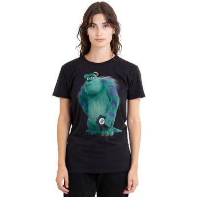 Disney dam Monsters At Work James P. Sullivan, Aka Sulley Ladies T Shirt, Black T-tröja Disney dam Monsters At Work James P. Sullivan, Aka Sulley Ladies T Shirt, Black T-tröja