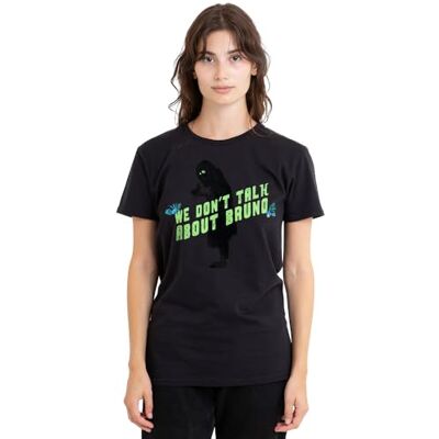 Disney dam Encanto We Don't Talk About Bruno With Bruno Silhouette Ladies T Shirt, Black T-tröja Disney dam Encanto We Don't Talk About Bruno With Bruno Silhouette Ladies T Shirt, Black T-tröja