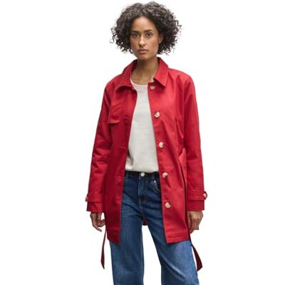 Street One trenchcoat, stark röd, 46 Street One trenchcoat, stark röd, 46