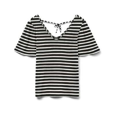 VERO MODA Vmgina 2/4 Short Top JRS Ga Noos, svart, XL VERO MODA Vmgina 2/4 Short Top JRS Ga Noos, svart, XL