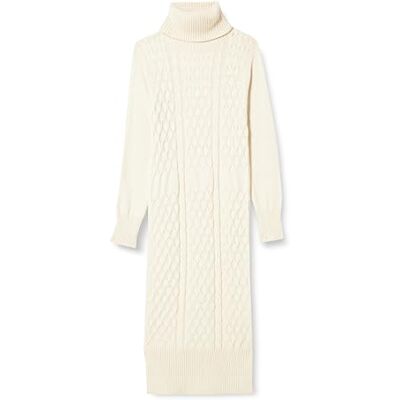 NAEMI Stickad klänning för kvinnor 11019358-NA01, champagne, XL/XXL, champagne, XL/XXL NAEMI Stickad klänning för kvinnor 11019358-NA01, champagne, XL/XXL, champagne, XL/XXL