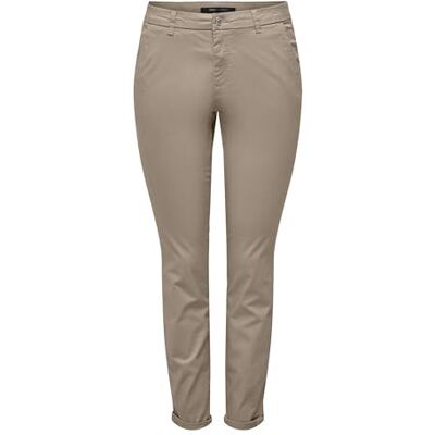 ONLY Onlparis Reg chinos byxa PNT Noos chinos, Silver Mink, 34W x 34L ONLY Onlparis Reg chinos byxa PNT Noos chinos, Silver Mink, 34W x 34L