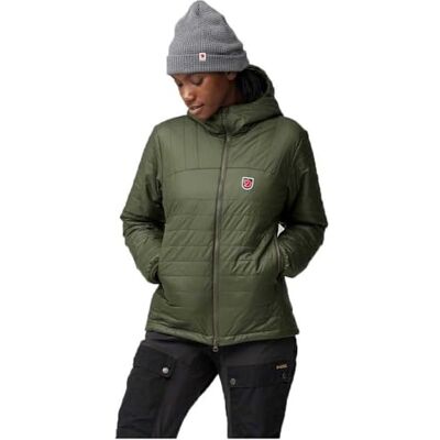 Fjällräven FJALLRAVEN 14500149-662 Expedition X-lätt hoodie W lång tröja dam djup skog storlek M Fjällräven FJALLRAVEN 14500149-662 Expedition X-lätt hoodie W lång tröja dam djup skog storlek M