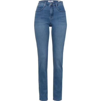 Brax Damstil Mary Blue Planet Jeans, Använd stenblå, 27W / 34L Brax Damstil Mary Blue Planet Jeans, Använd stenblå, 27W / 34L