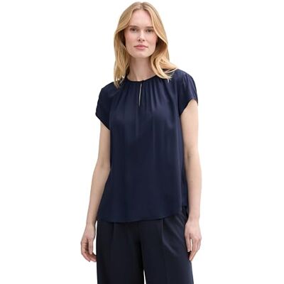 TOM TAILOR damblus, 10668 – himmelskaptensblå, 38 TOM TAILOR damblus, 10668 – himmelskaptensblå, 38