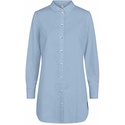 PIECES Dam Pcnoma Ls lång skjorta Noos Bc blus, Kentucky Blue, L PIECES Dam Pcnoma Ls lång skjorta Noos Bc blus, Kentucky Blue, L