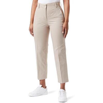 Tommy Hilfiger Dam Slim Straight Co Chino, BEIgE, 72 SE Tommy Hilfiger Dam Slim Straight Co Chino, BEIgE, 72 SE