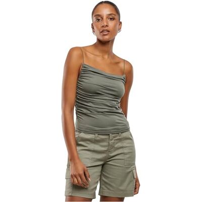 Urban Classics Tb7700-ladies Waterfall Jersey topp, olivgrön, S, Olivgrön, S Urban Classics Tb7700-ladies Waterfall Jersey topp, olivgrön, S, Olivgrön, S