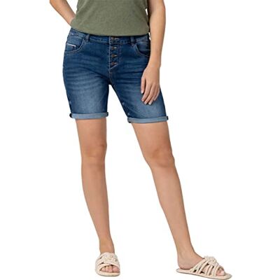 Timezone Dam vanliga JillyTZ shorts, Rich Royal Blue Wash, 24W Regelbunden Timezone Dam vanliga JillyTZ shorts, Rich Royal Blue Wash, 24W Regelbunden