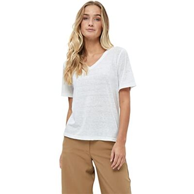 Peppercorn Dam Marina V-ringad t-shirt, vit, XXL, Vitt, XXL Peppercorn Dam Marina V-ringad t-shirt, vit, XXL, Vitt, XXL