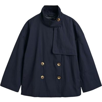 GANT MID LENGTH TRENCH JACKA, Kvällsblå, XL GANT MID LENGTH TRENCH JACKA, Kvällsblå, XL