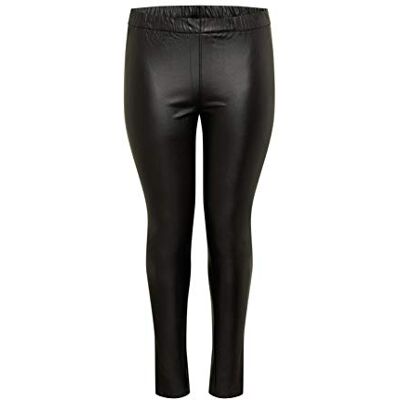 Kaffe Curve Kcadelen Jeggings leggings dam, Svart djup, 46 stor Kaffe Curve Kcadelen Jeggings leggings dam, Svart djup, 46 stor