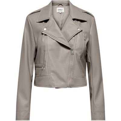 ONLY Onlcarmen Faux läder biker Cc OTW, String, x_l ONLY Onlcarmen Faux läder biker Cc OTW, String, x_l