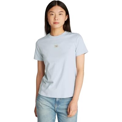 Calvin dam S/S T-shirt, Blå (Niagara Mist), M Calvin dam S/S T-shirt, Blå (Niagara Mist), M