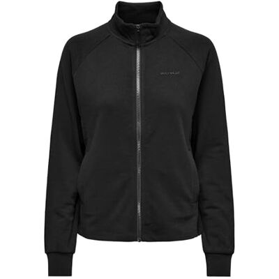 ONLY ONPMELINA LS HN Zip SWT NOOS, svart, M ONLY ONPMELINA LS HN Zip SWT NOOS, svart, M