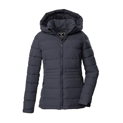 Killtec dam quiltad jacka/jacka i dunlook med huva KOW 10 WMN QLTD JCKT, nattblå, 42, 43302-000 Killtec dam quiltad jacka/jacka i dunlook med huva KOW 10 WMN QLTD JCKT, nattblå, 42, 43302-000