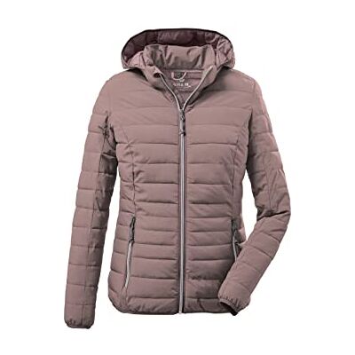G.I.G.A. DX Uyaka quiltad jacka för kvinnor, ledig funktionell jacka i dunlook med dragkedja G.I.G.A. DX Uyaka quiltad jacka för kvinnor, ledig funktionell jacka i dunlook med dragkedja