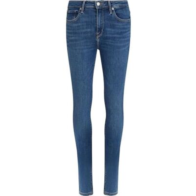 Tommy Hilfiger Como Skinny Fit-jeans för kvinnor, Nos Mid Blue, 27W x 28L Tommy Hilfiger Como Skinny Fit-jeans för kvinnor, Nos Mid Blue, 27W x 28L