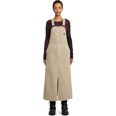 G-STAR RAW 8721136008785 Dungaree klänning sl wmn, Beige (Dk Brick Gd D26965-e078-d848), L G-STAR RAW 8721136008785 Dungaree klänning sl wmn, Beige (Dk Brick Gd D26965-e078-d848), L