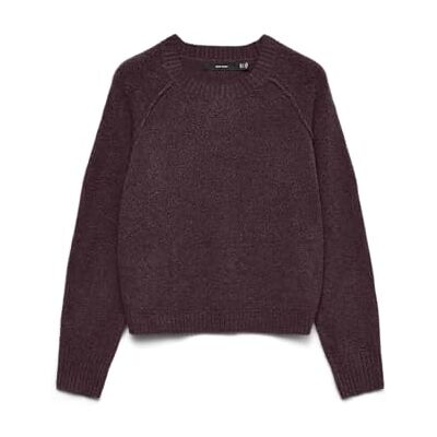 VERO MODA Vmaquarius Ls O-hals raglan tröja Bf, Vinprovning, S VERO MODA Vmaquarius Ls O-hals raglan tröja Bf, Vinprovning, S