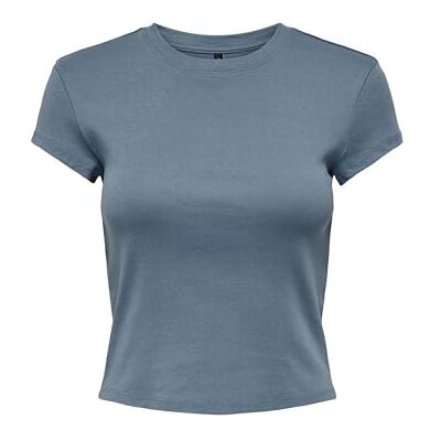 ONLY t-shirt dam, blå, XS ONLY t-shirt dam, blå, XS