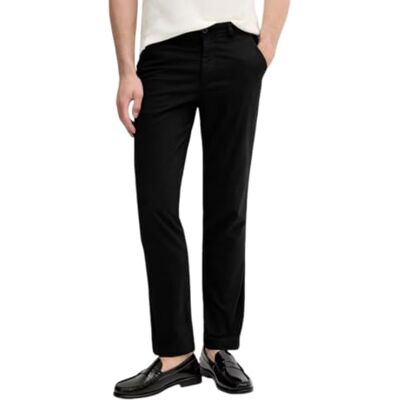 Calvin herr signatur smal passform bomull chinos, svart (svart), 30W x 32L Calvin herr signatur smal passform bomull chinos, svart (svart), 30W x 32L