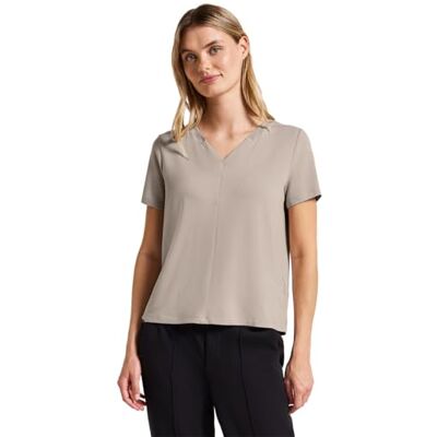 Street One V-ringad T-shirt, Morning beige, 36 Street One V-ringad T-shirt, Morning beige, 36
