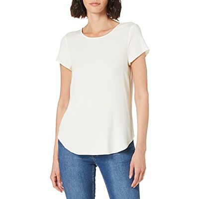 VERO MODA damblus VMBECCA Plain SS Top NOOS, Vit, M VERO MODA damblus VMBECCA Plain SS Top NOOS, Vit, M