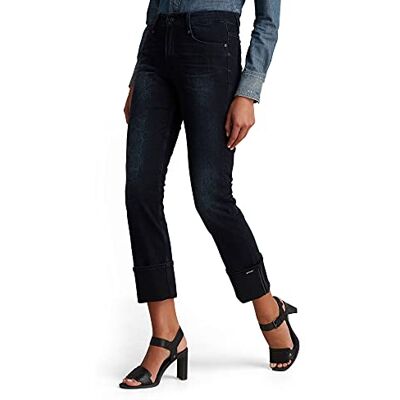 G-STAR RAW dam Jeans Noxer rak , Blå (Worn in Eve Destroyed 8971-c267) , 25W / 32L G-STAR RAW dam Jeans Noxer rak , Blå (Worn in Eve Destroyed 8971-c267) , 25W / 32L