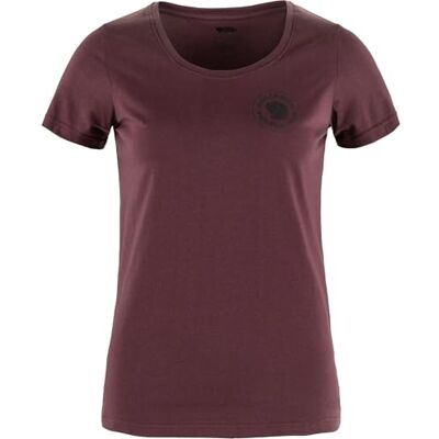 Fjällräven FJALLRAVEN 83513-357 1960 logotyp T-shirt W T-shirt dam port storlek XXS, Hamn, XXS Fjällräven FJALLRAVEN 83513-357 1960 logotyp T-shirt W T-shirt dam port storlek XXS, Hamn, XXS
