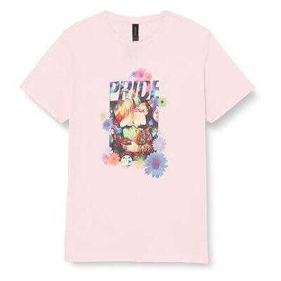 DC Comics T-shirt dam, rosa, XXL DC Comics T-shirt dam, rosa, XXL