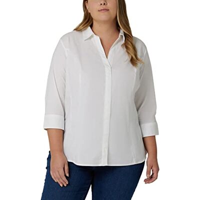 Riders by Lee Indigo dam Button-Down skjorta Riders by Lee Indigo dam Button-Down skjorta