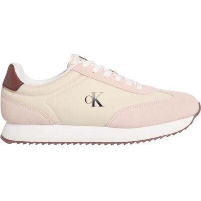 Calvin jeans dam löpare snörning Mg nylon mix Yw0yw01828 låg topp, Brun pistaschviskande rosa, 7 Calvin jeans dam löpare snörning Mg nylon mix Yw0yw01828 låg topp, Brun pistaschviskande rosa, 7