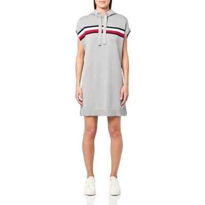 Tommy Hilfiger Women's Sportswear Dress, Medium Heather Grey, XXL Tommy Hilfiger Women's Sportswear Dress, Medium Heather Grey, XXL