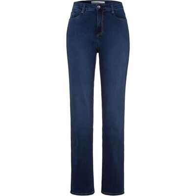 Brax dam Jeans Style Carola Blue Planet: Hållbar femficka, Lätt använd vanlig blå, 27W / 34L Brax dam Jeans Style Carola Blue Planet: Hållbar femficka, Lätt använd vanlig blå, 27W / 34L