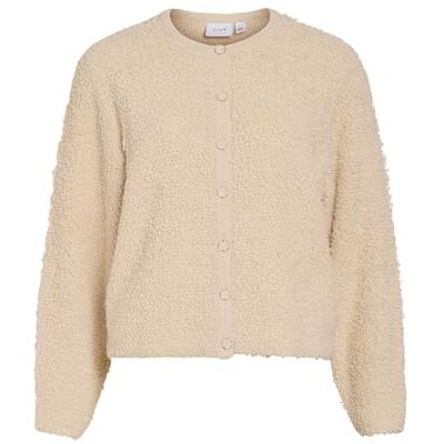 Vila Vipaza O-Neck L/S stickad jacka, Björk, L Vila Vipaza O-Neck L/S stickad jacka, Björk, L