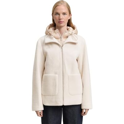 TOM TAILOR dam 1047523 jacka, 38248-struktur beige melange 3XL, 38248 – Struktur-beige melerad, 3XL TOM TAILOR dam 1047523 jacka, 38248-struktur beige melange 3XL, 38248 – Struktur-beige melerad, 3XL