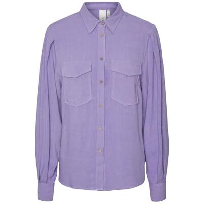 YAS dam viggi Ls Shirt Noos blus, bougainvillea, S YAS dam viggi Ls Shirt Noos blus, bougainvillea, S