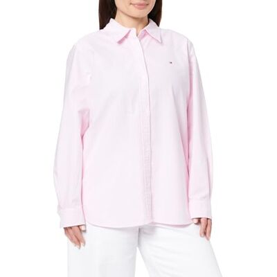 Tommy Hilfiger OXFORD AVSLAGAD FIT SKJORTA WW0WW46111, rosa, 42, Rosa (klassisk Ithaca Stp/Mid Pink), 68 SE Tommy Hilfiger OXFORD AVSLAGAD FIT SKJORTA WW0WW46111, rosa, 42, Rosa (klassisk Ithaca Stp/Mid Pink), 68 SE