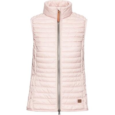 camel active camel aktiv kort lätt quiltad väst med elastiska manschetter, rosa, 46 camel active camel aktiv kort lätt quiltad väst med elastiska manschetter, rosa, 46
