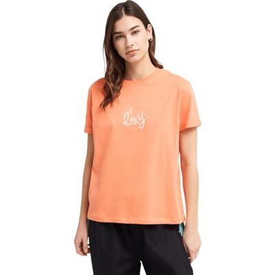 Roxy kortärmad T-shirt VL OCEANREGULAR Corpo dam rosa Roxy kortärmad T-shirt VL OCEANREGULAR Corpo dam rosa