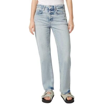 Scotch & Soda dam Jeans Sky High Rise Straight Jeans Blue Story Scotch & Soda dam Jeans Sky High Rise Straight Jeans Blue Story